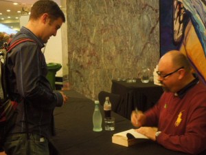 Me and Carlos Ruiz Zafon